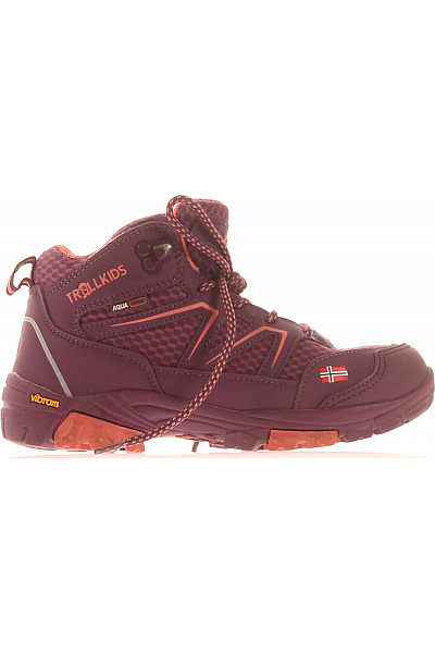 Dětské Dívky Boty Fialové TROLLKIDS Vel. 31