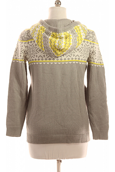 Dámský Svetr Šedý BONPRIX Second hand Vel. 36/38