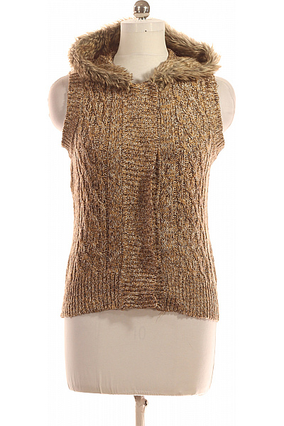 Kratká Dámská Vesta Hnědá F&F Vel. 42