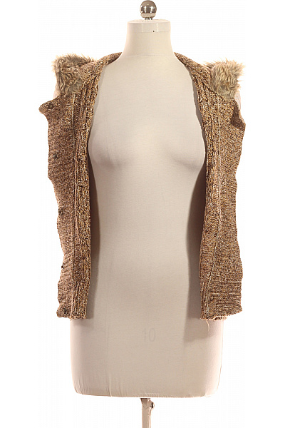 Kratká Dámská Vesta Hnědá F&F Vel. 42