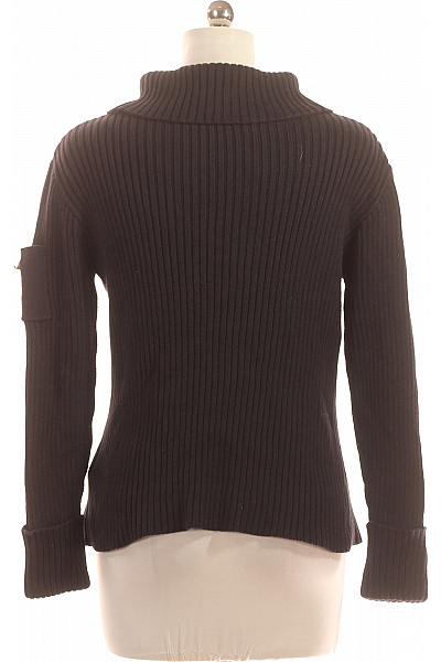 Dámský Svetr Černý Alba Moda Second hand Vel. 36/38