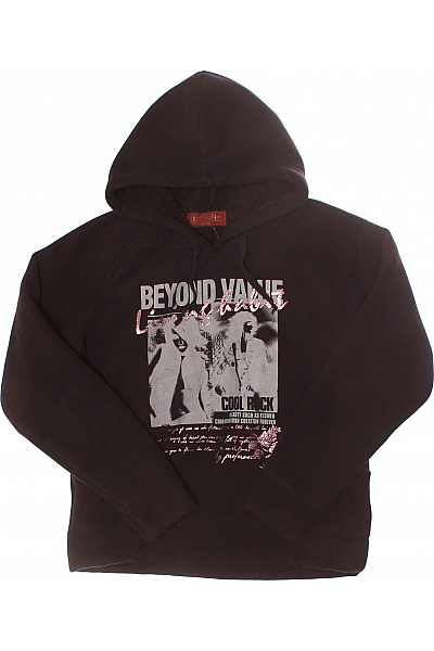 Dámská Mikina Bez Zapínání Černá Vel. XL/XXL