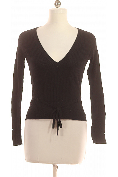 ZARA  Halenka Jednobarevná Černá Vel. L