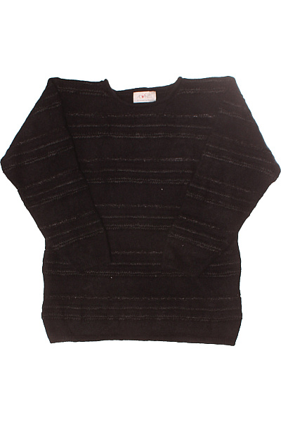  Halenka Pletená Angorová Černá Vel. 36