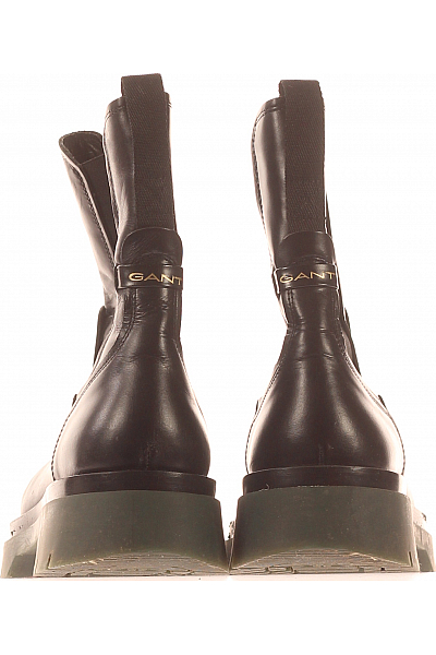 Dámské Boty Kožené Černé GANT Vel.  39