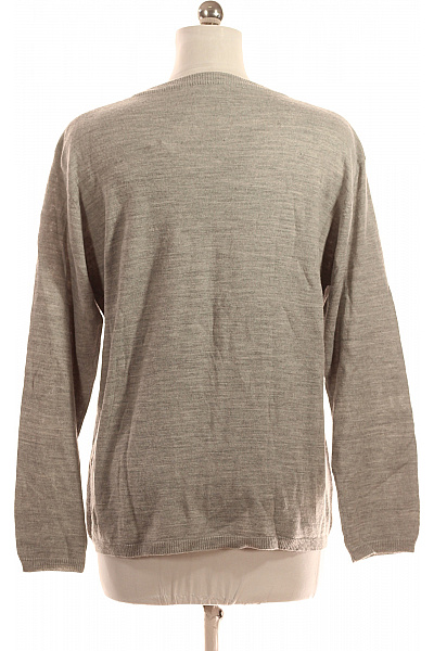 Dámský Svetr Šedý Second hand Vel. XL