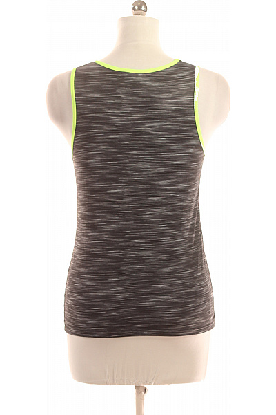 Dámské Tričko Černé Decathlon Second hand Vel. 42