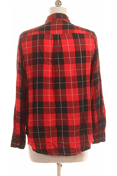 Dámská Košile Červená Second hand Vel.  40