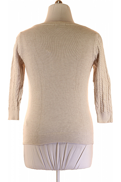 Dámský Pulovr Béžový Second hand Vel. L