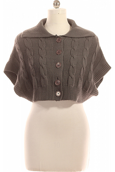 Dámský Svetr Šedý Second hand Vel. M