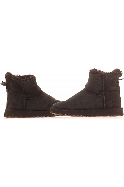 UGG Dámské Boty Kožené Černé Vel.  38