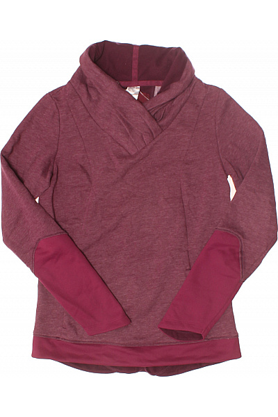 Decathlon Dámská Mikina Vínová Vel. XS