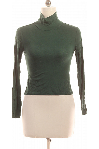 Shein Dámské Tričko Zelený Vel. M