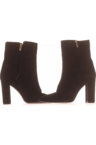 Bervicato Dámské Kotníkové Boty Černé Second hand Vel. 38