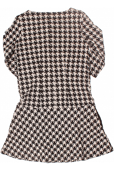  Šaty Pletené Černobílé Orsay Vel. 36