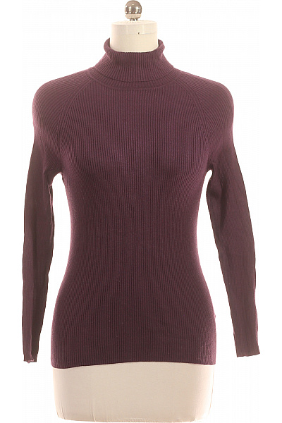 Marks & Spencer Dámské Rolák Fialový Second hand Vel. 38