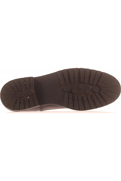 Dámské Kotníkové Boty Černé Second hand Vel. 41