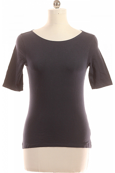 Dámské Tričko Modré Vel. 36/38