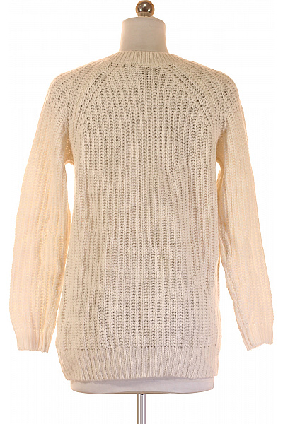 Dámský Pulovr Bílý Cropp Vel. S