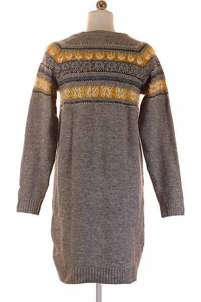 Esmara  Šaty Pletené Šedé Second hand Vel. S