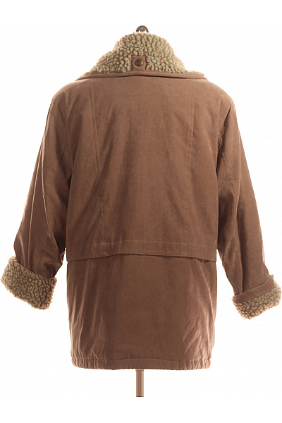 Zimní Dámská Bunda Hnědá Vel. M