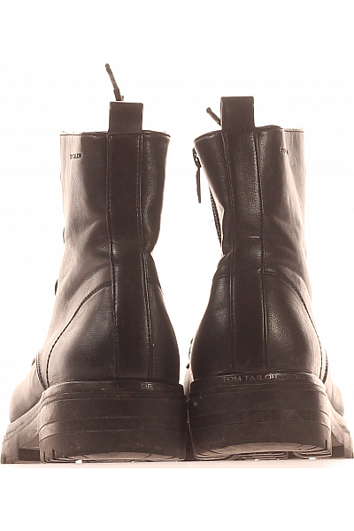 TOM TAILOR Dámské Boty Černé Second hand Vel. 39