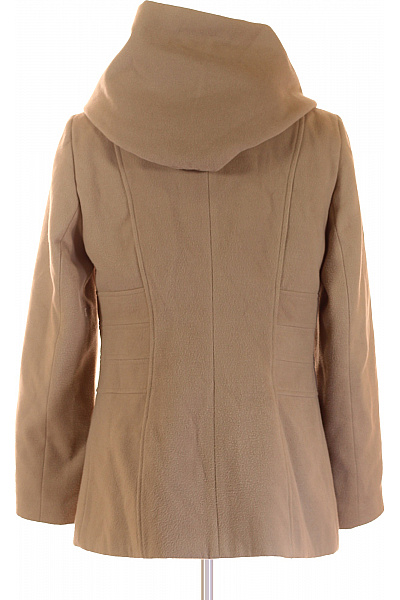 Krátký Dámský Kabát Béžový Vel. 40