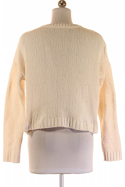 FB SISTER Dámský Svetr Bílý Vel. S