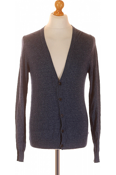 Pánský Cardigan Modrý Vel. S