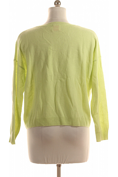 Dámský Svetr Kašmírový Zelený Brodie Cashmere Vel. M