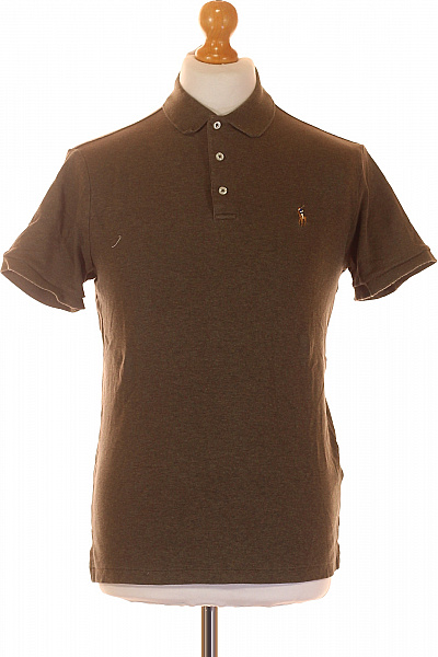 Ralph Lauren Pánské Tričko s Límečkem Zelené Vel. M