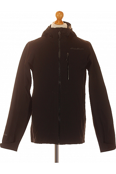 Sportovní Pánská Bunda Černá EDDIE BAUER Second hand Vel. S