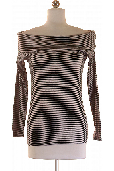 TOM TAILOR Dámské Tričko Černobílý Vel. S