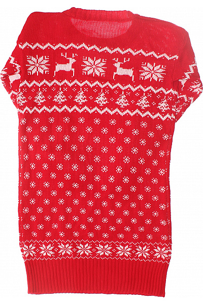  Šaty Pletené Červené