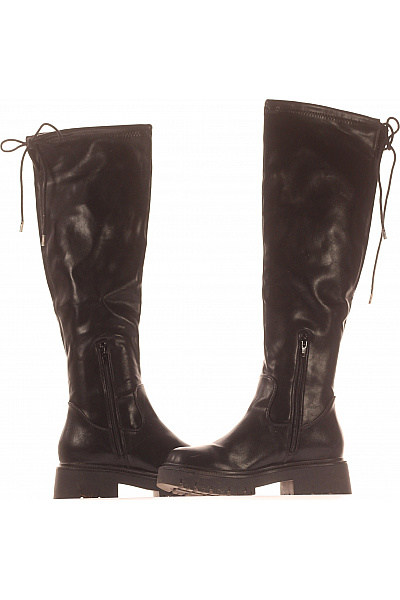 Dámské Kozačky Černé Vel. 38