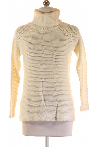 Dámský Svetr Bílý Bershka Vel. S