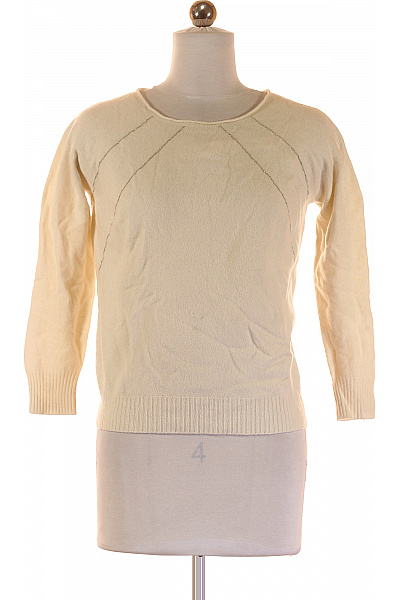 Pletená Halenka Vlněná Béžová FABIANA FILIPPI Vel. XS