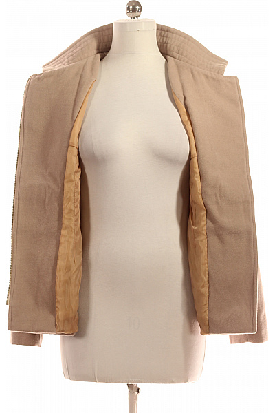 Dámský Kabát Béžový Vel. 38