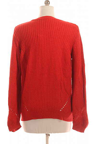 Dámský Pulovr Červený Second hand Vel. M
