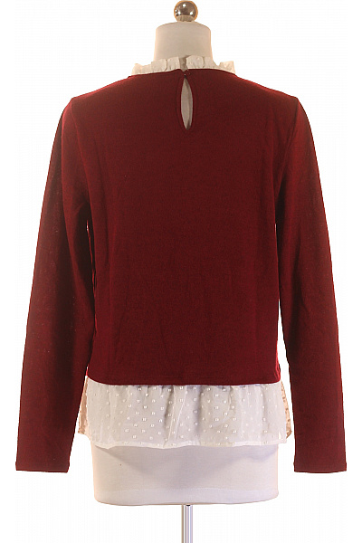 ONLY  Halenka Pletená Vínová Vel. S