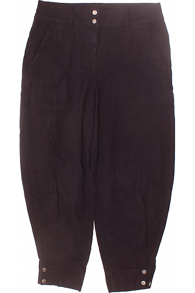 Dámské Kalhoty Modré COMMA Second Hand Vel. 38