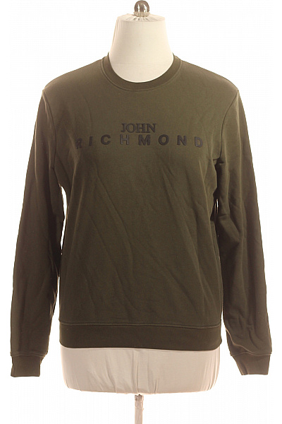 Pánská Mikina Zelená John Richmond Vel. XL