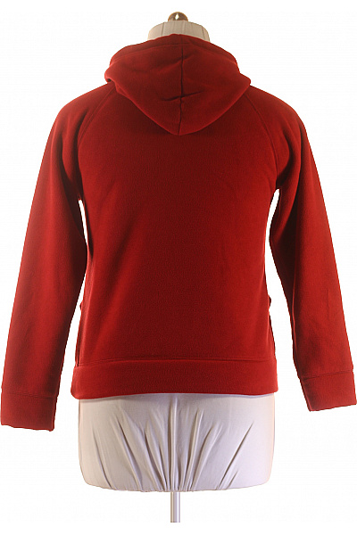 Dámská Mikina Bez Zapínání Červená Vel. XL