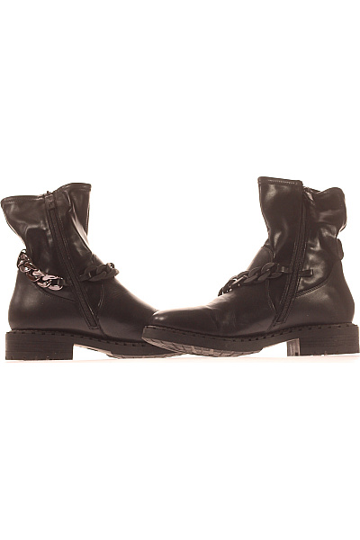 Dámské Boty Černé TAMARIS Second hand Vel. 40