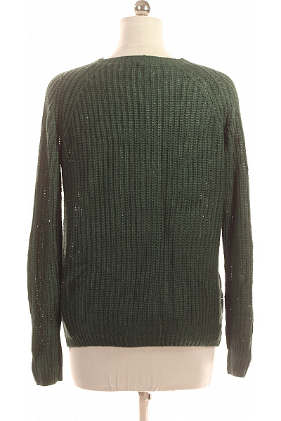 Dámský Pulovr Zelený Second hand Vel. M