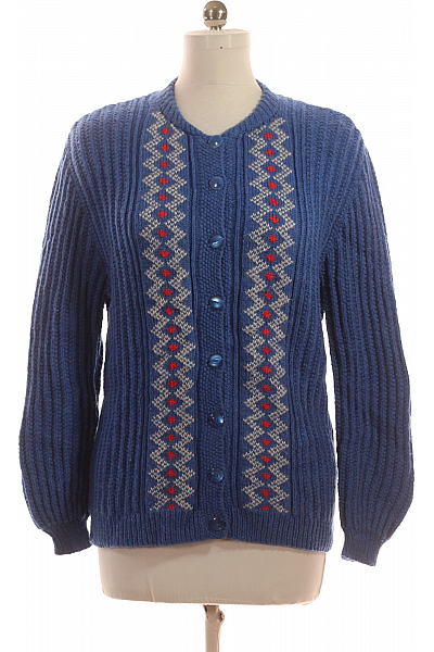 Dámský Svetr Modrý Second Hand