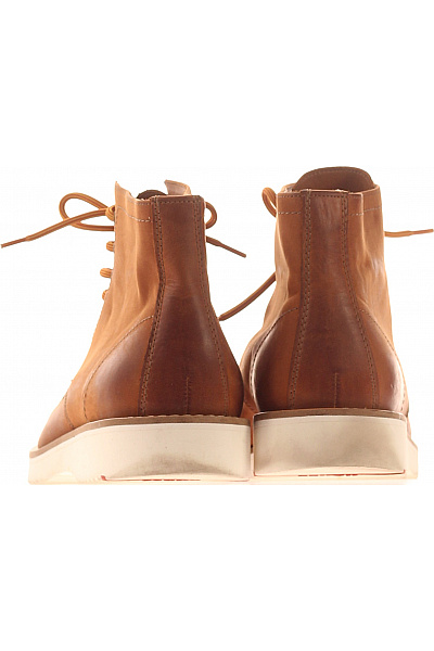 Pánské Kotníkové Boty Kožené Hnědé LLOYD