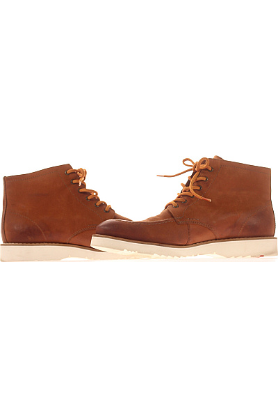 Pánské Kotníkové Boty Kožené Hnědé LLOYD