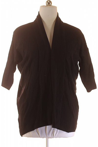 Dámský Cardigan Černý Maxi Blue Vel. 54/56