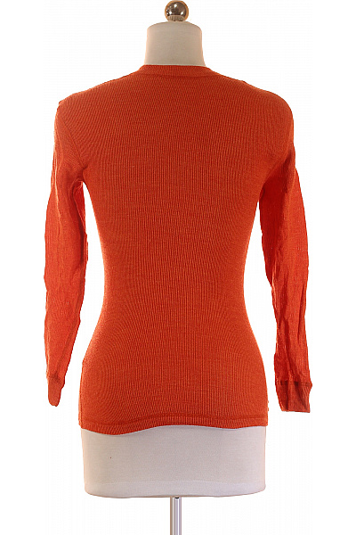 Dámský Pulovr Oranžový Second hand